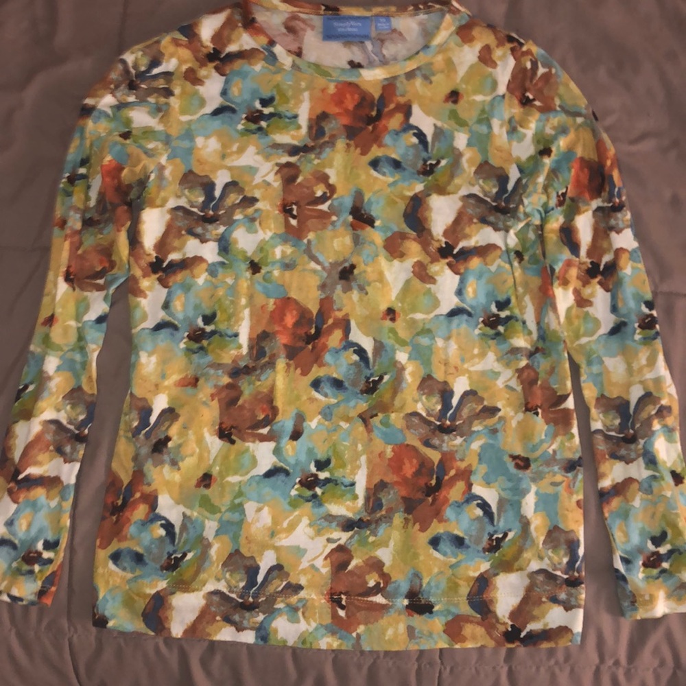 Floral Long Sleeve T-shirt